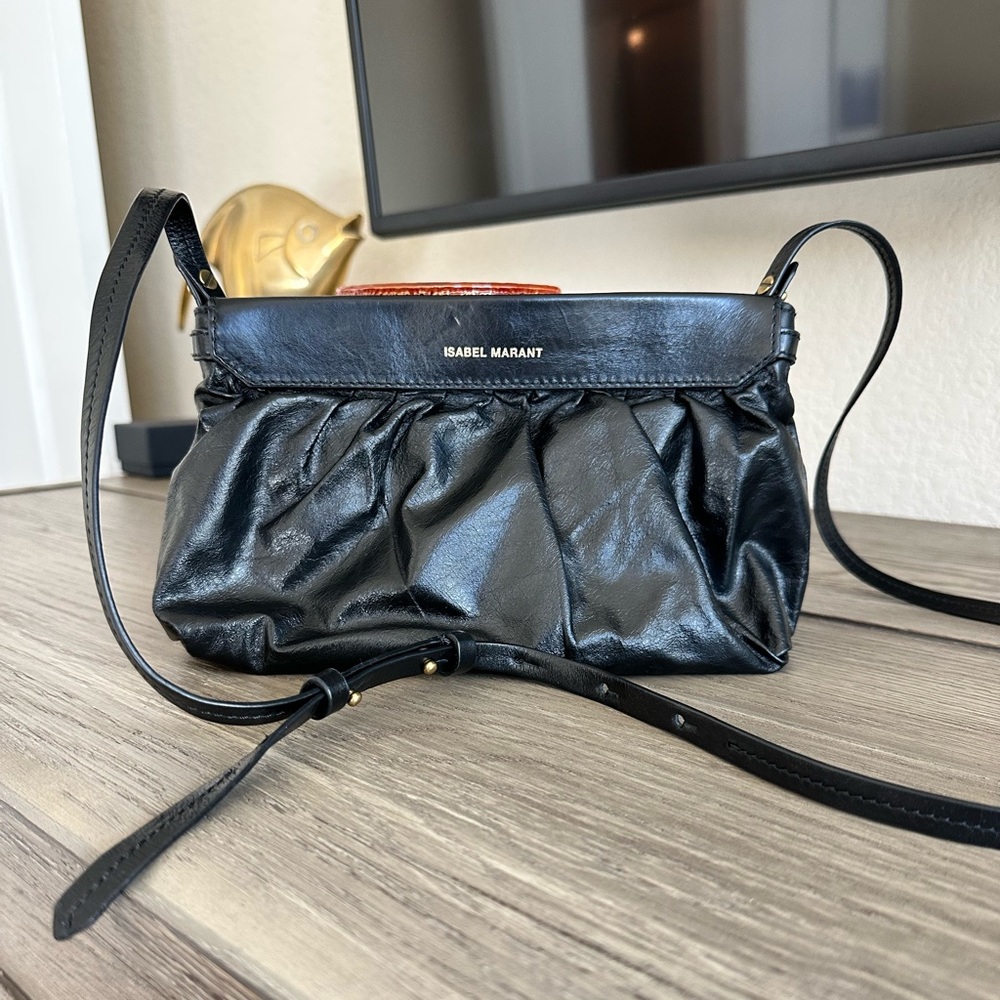 Isabel Marant Luzes Leather Crossbody Handbag